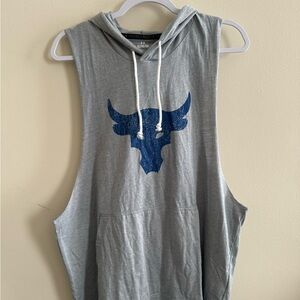 Under Armour Project Rock - Sleeveless Hoodie Tee
